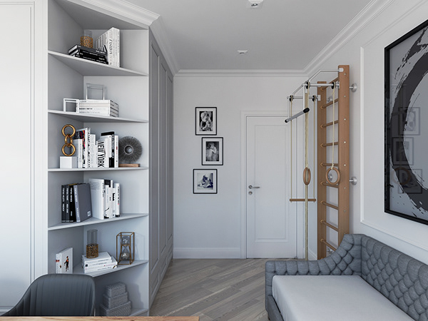 Интерьер квартиры в неоклассическом стиле