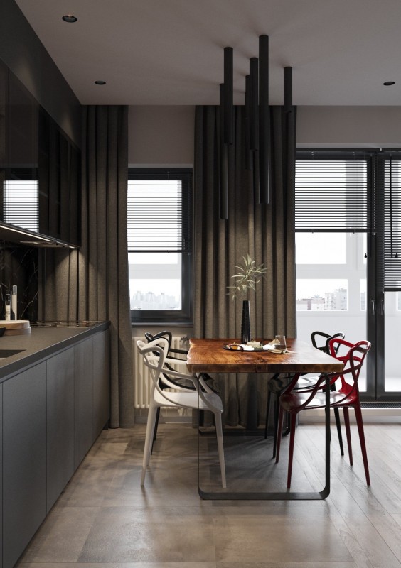 Интерьер в сером цвете: универсальный и функциональный