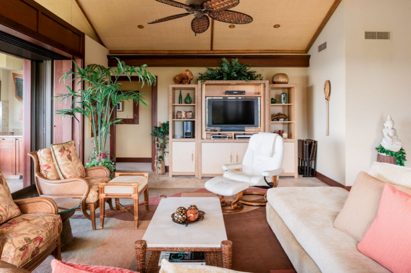 Интерьер виллы на Гавайях Интерьер виллы на Гавайях