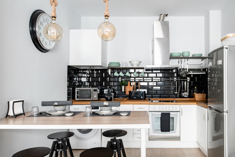 Небольшая квартира, оформленная в светлых тонах Небольшая квартира, оформленная в светлых тонах