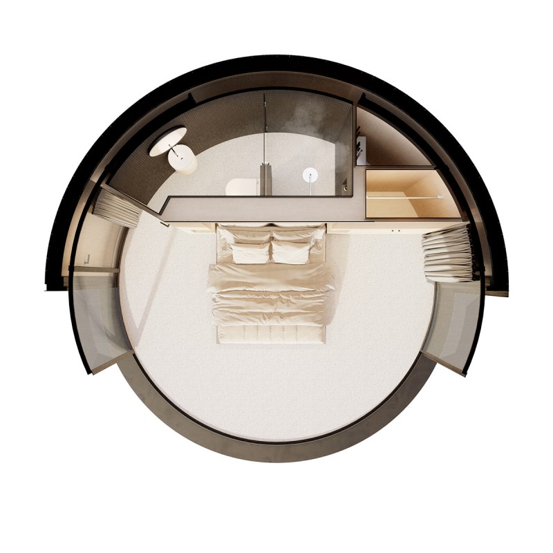 Сборная квартира LumiPod  (17 кв.м.)