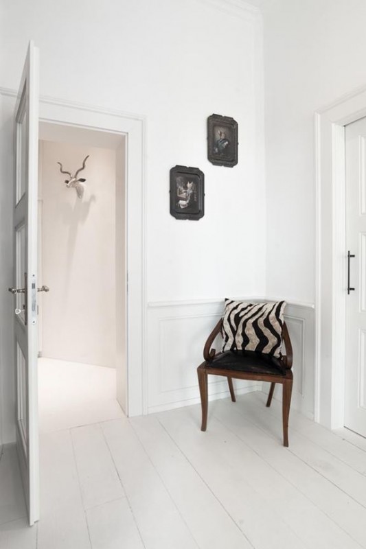 Сочетание модерна и индустриального стиля