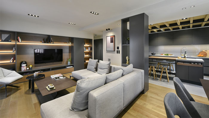 Двухуровневые апартаменты в городе Каламата, Греция