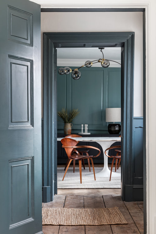 Элегантный интерьер современного особняка в Оксфордшире, Великобритания