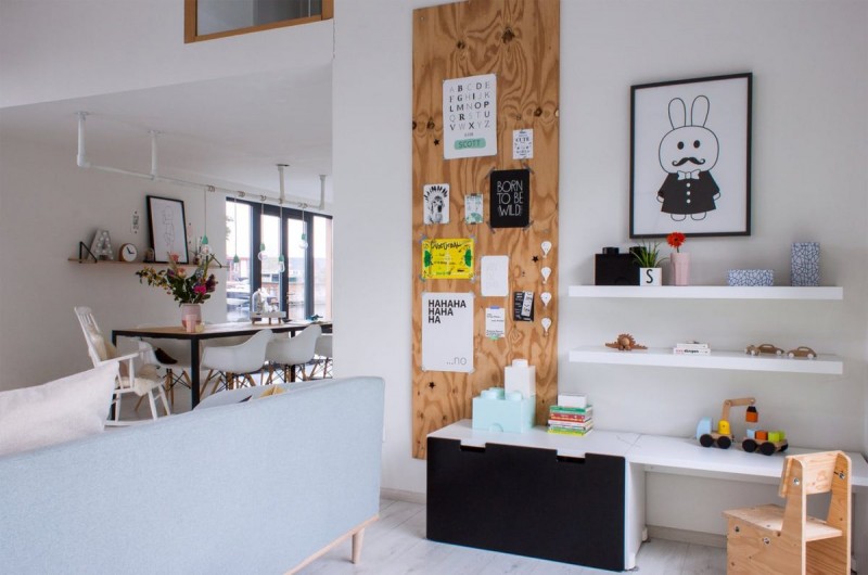 Интерьер дома-эллинга в Амстердаме