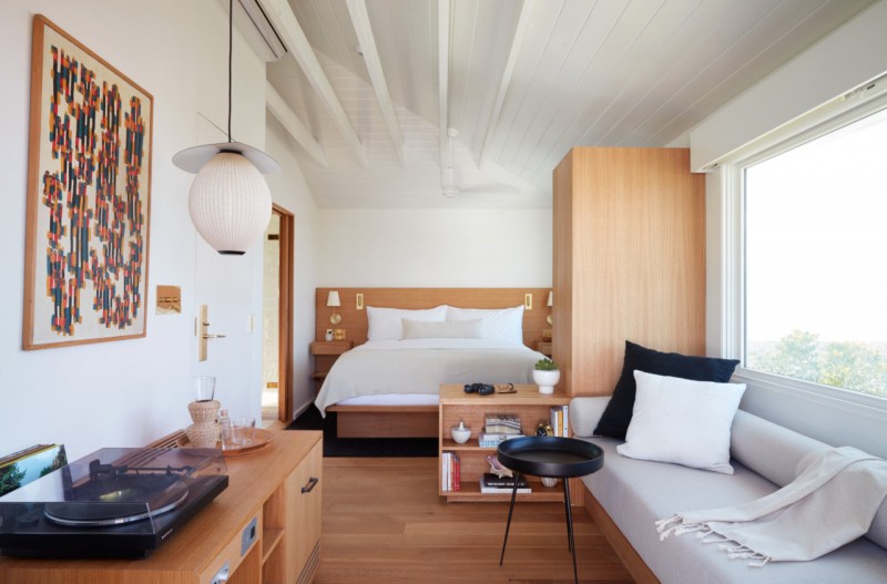 Интерьер отеля Joaquin 4* в Лагуна-Бич на побережье Калифорнии