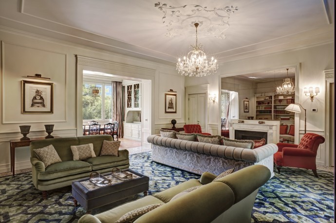 Итальянский курорт Villa d'Este на озере Комо