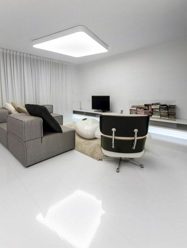 Минималистская квартира в Братиславе, Словакия