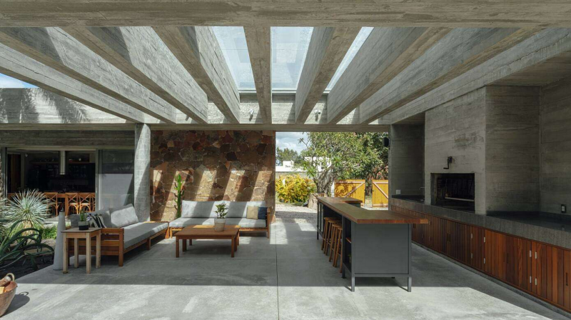 Оригинальный дизайн дома в Бразилии