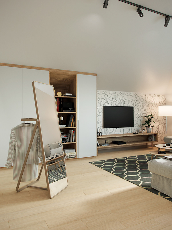 Просторный светлый коттедж