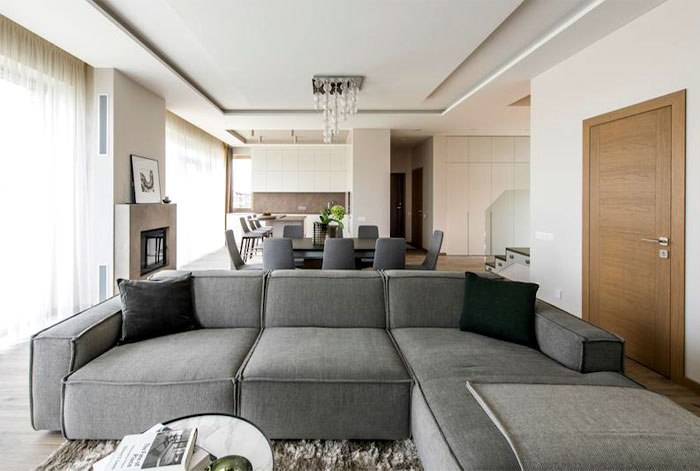 Спокойная и безмятежная атмосфера дома в Литве Спокойная и безмятежная атмосфера дома в Литве