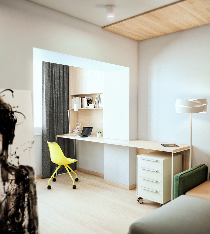 Атмосфера идеального комфорта: квартира, оформленная в светлых тонах