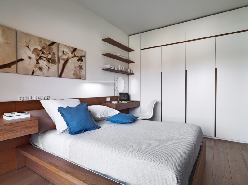 Дизайн квартиры с акцентом на дерево