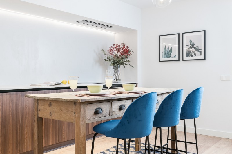 Эффектная квартира недалеко от музея Прадо в Мадриде