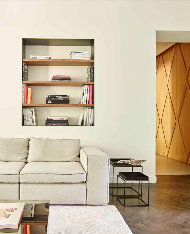 Элементы декора в стиле 50-х в апартаментах в Турине, Италия Элементы декора в стиле 50-х в апартаментах в Турине, Италия