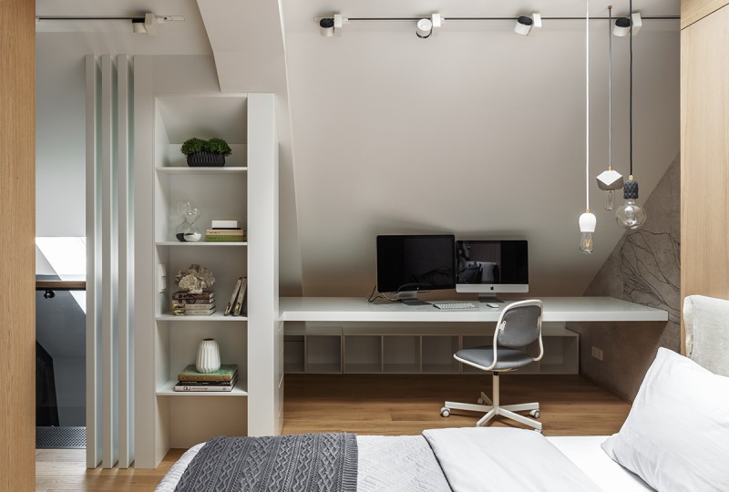 Интерьер двухуровневого лофта Интерьер двухуровневого лофта