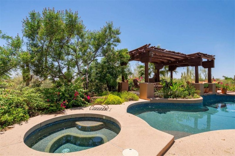 Интерьер особняка в городе Скоттсдейл, Аризона Интерьер особняка в городе Скоттсдейл, Аризона