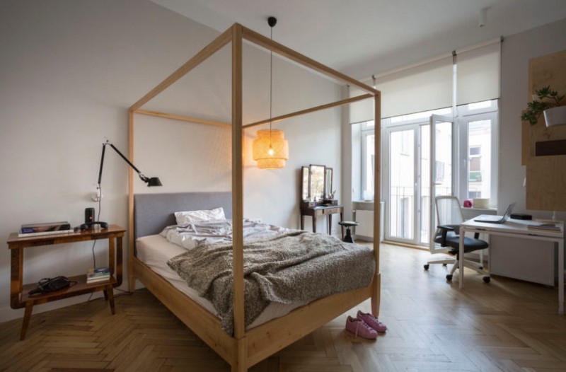 Квартира, расположенная в здании 19-го века в центре Варшавы, Польша Квартира, расположенная в здании 19-го века в центре Варшавы, Польша