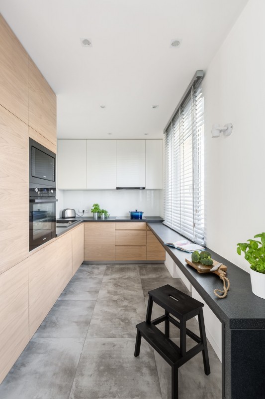 Дизайн интерьера квартиры площадью 80 м² в Лодзи, Польша