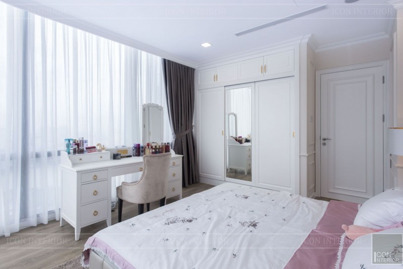 Дизайн интерьера квартиры в Хошимине в неоклассическом стиле