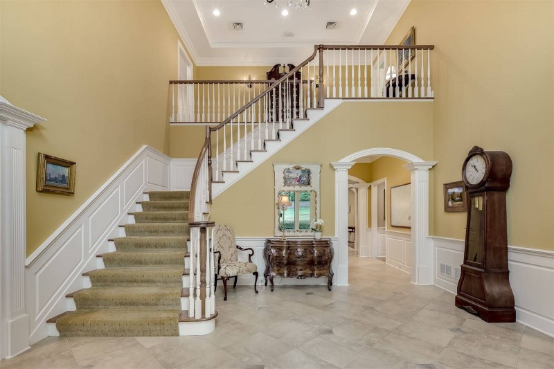 Интерьер поместья в Бернардсвилле, штат Нью-Джерси