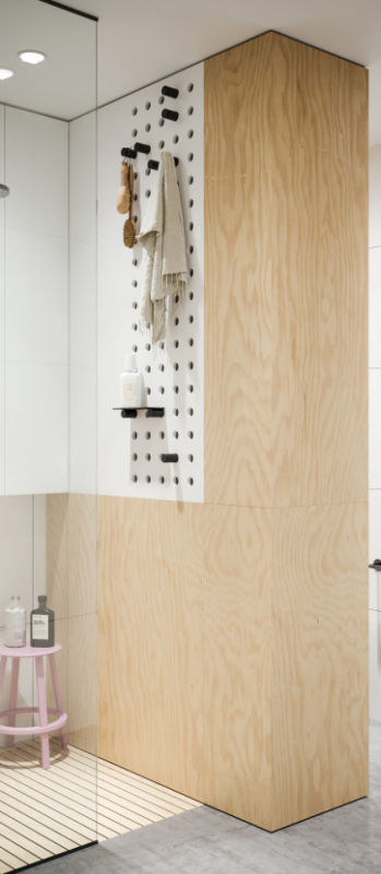 Яркая красочная квартира для пары с детьми