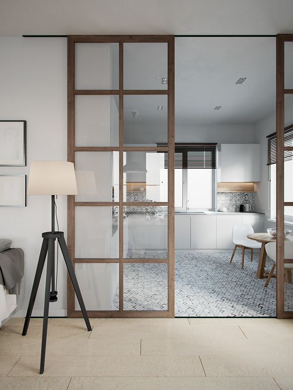 Просторный светлый коттедж