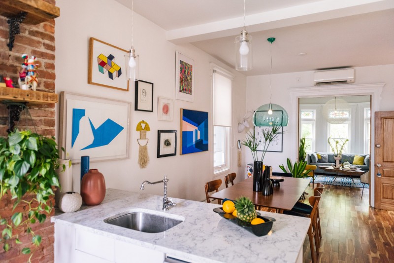 Таунхаус 1920 года постройки в Восточном Уильямсберге, Бруклин