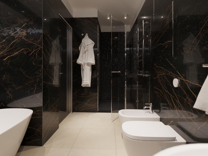 Дизайн интерьера квартиры в стиле "фьюжн"