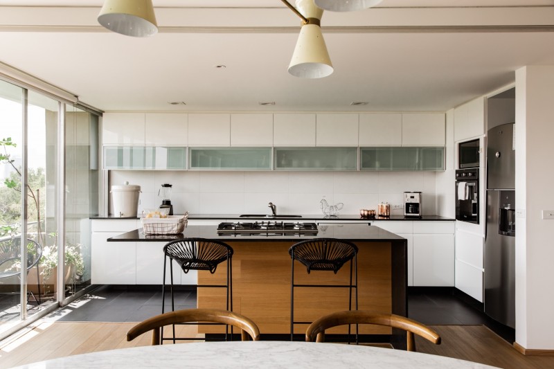 Интерьер квартиры в Лас-Кондес, Чили Интерьер квартиры в Лас-Кондес, Чили