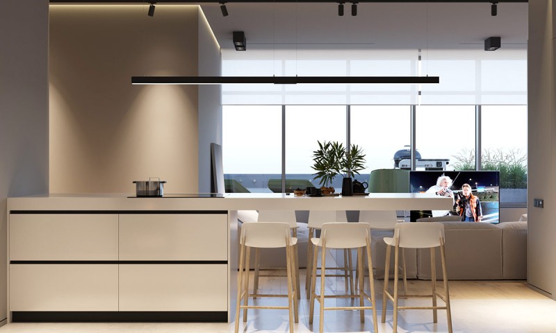 Интерьер в стиле "минимализм"