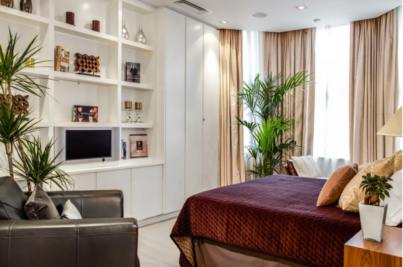 Изысканный интерьер пентхауса в Лондоне Изысканный интерьер пентхауса в Лондоне