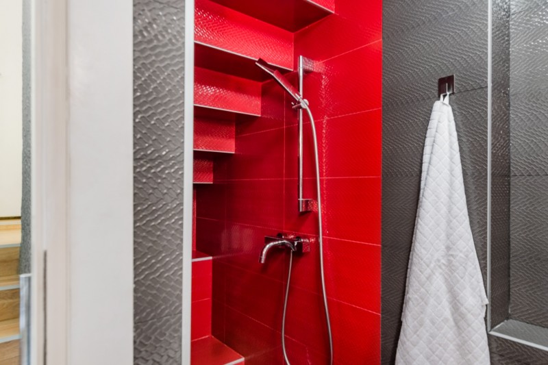 Яркий интерьер квартиры в городе Сплит, Хорватия Яркий интерьер квартиры в городе Сплит, Хорватия