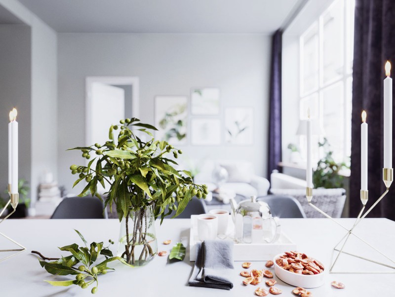 Квартира в скандинавском стиле