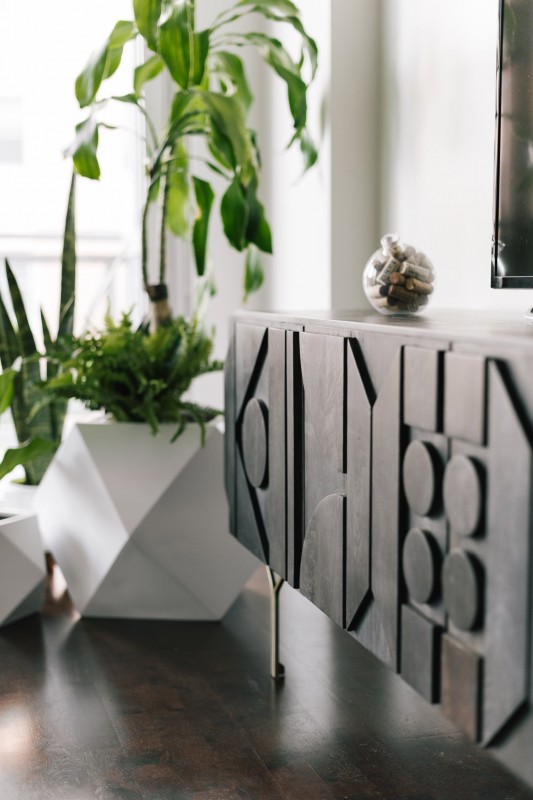 Сочетание гламура и индустриального стиля в чикагской квартире Сочетание гламура и индустриального стиля в чикагской квартире