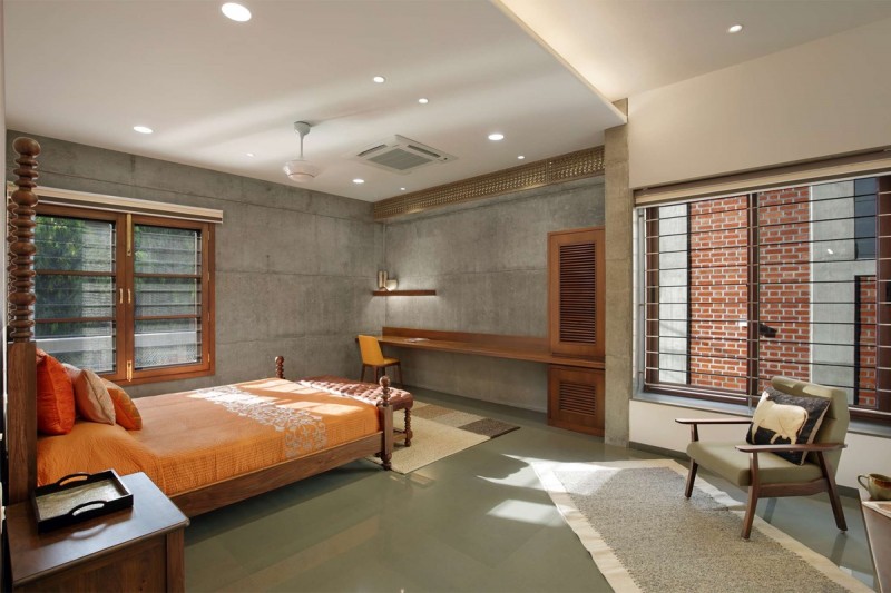 Современный дом, расположенный в Вадодаре, Индия