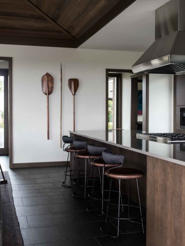 Теплая, уютная атмосфера в резиденции на Гавайях