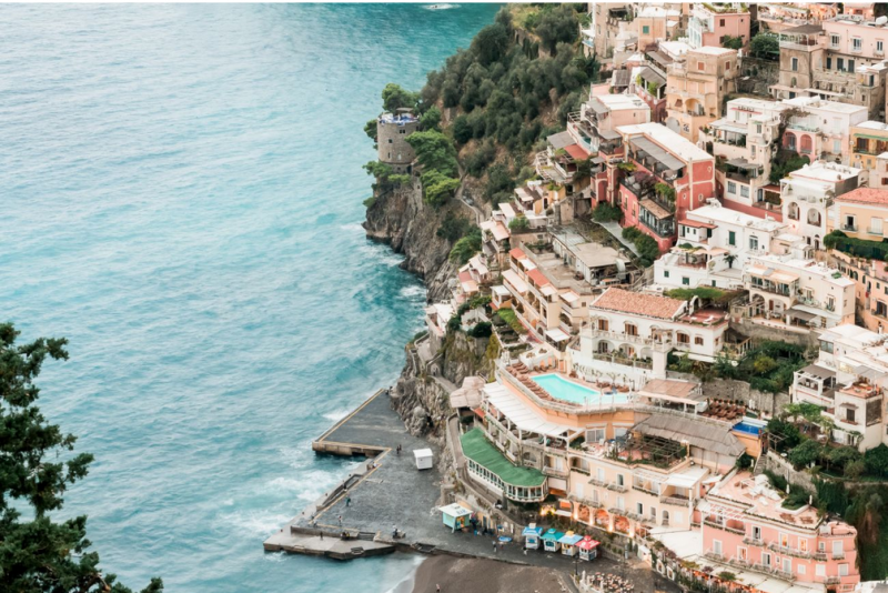 Дом в стиле "барокко" на холмах Позитано, Италия Дом в стиле "барокко" на холмах Позитано, Италия