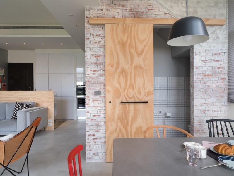 Двухуровневые апартаменты в Тайбэе