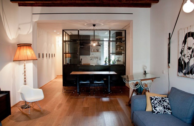 Эклектичный интерьер квартиры в Милане Эклектичный интерьер квартиры в Милане