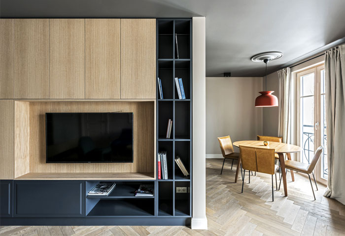 Элегантный баланс между современным и классическим стилями