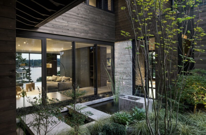 Функциональный минималистский особняк в Сиэтле