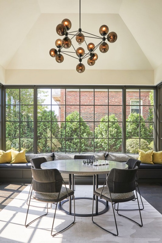 Интерьер роскошного дома в Линкольн-парке, Кук-Каунти, Иллинойс