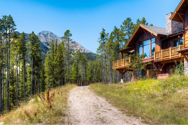 Интерьер шале в Монтане