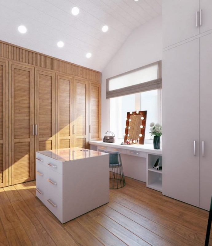 Яркий, современный дом на нескольких уровнях площадью 306 м2 Яркий, современный дом на нескольких уровнях площадью 306 м2