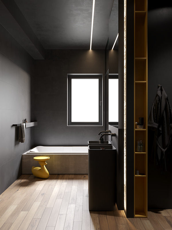 Лофт из трех объединенных квартир