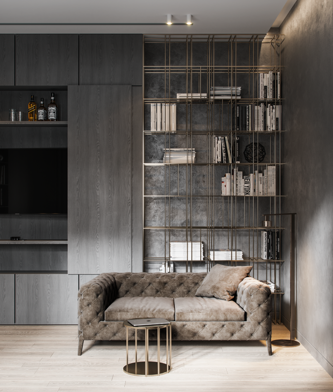 Загородный дом, оформленный в натуральных тонах