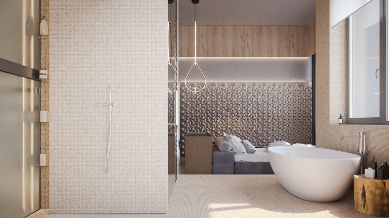 Четырехуровневая квартира, расположенная в небоскребе в центре Киева Четырехуровневая квартира, расположенная в небоскребе в центре Киева