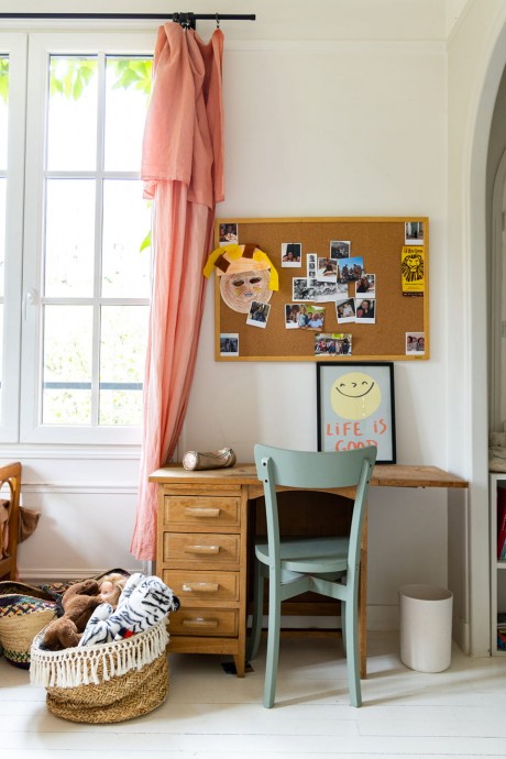 Дом владелицы бренда детской одежды Frangin Frangine Милен Кинер в Сен-Клу, Франция