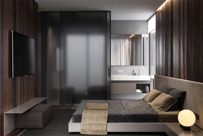 Интерьер дома в лесу под Киевом